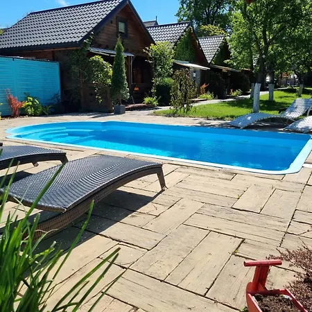I Dom W Sadzie Z Podgrzewanym Basenem - Prywatne Jacuzzi Przy Domu Сasa de vacaciones *